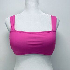 Xhilaration Bikini Top Size M Womens Hot Pink Swimwear
